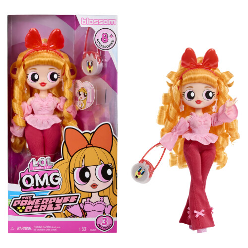 L.O.L. Surprise! Boneca LOL Surprise OMG As Meninas Superpoderosas - Blossom