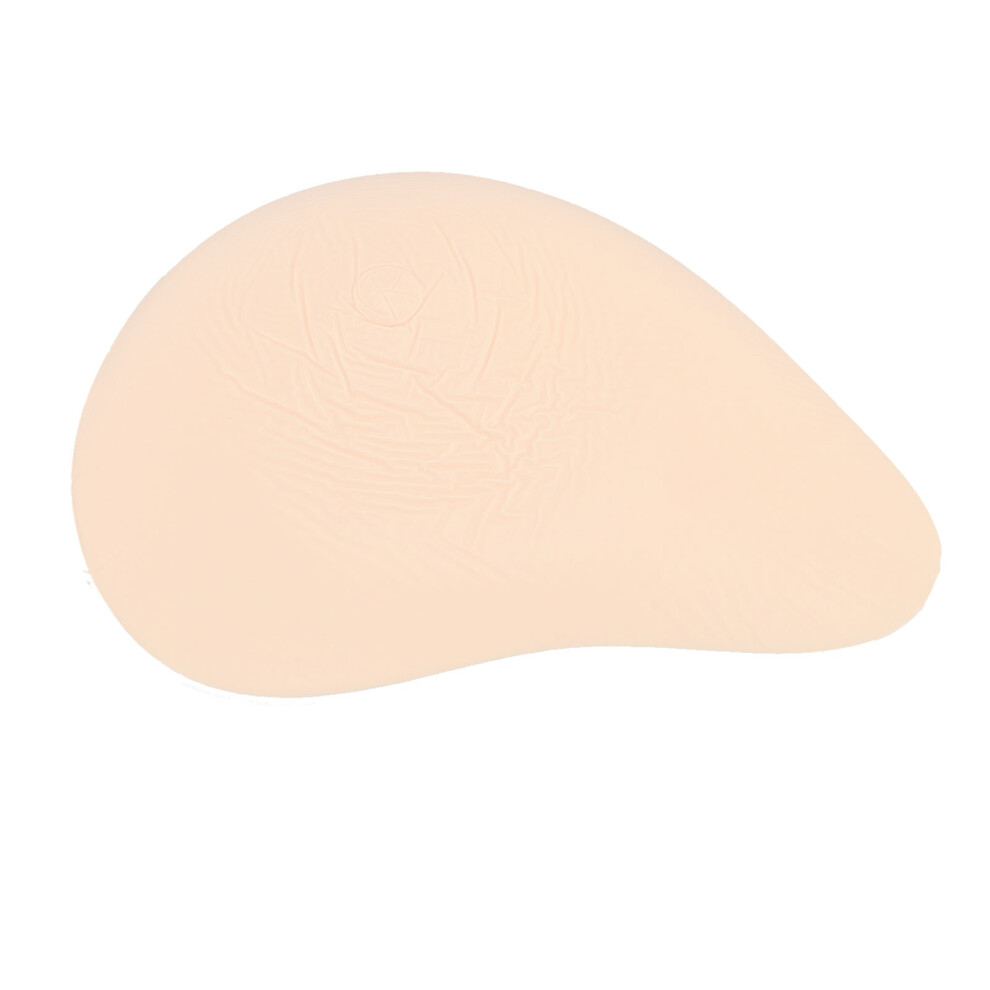 (QAS2 Left) Lightweight Silicone Boob Form Breathable Spiral Mastectomy QAS1 Right