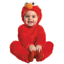 Sesamstraße Elmo Comfy Fur Kostüm - Klein (2T)