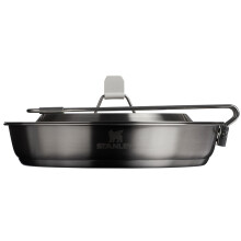 Juego de cocina de acero inoxidable Stanley Wildfare Pro de 15 piezas | Sartén de 8.75 in con mango plegable