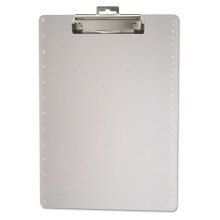 Officemate 83016 Clipboard in Plastica, Capacità 1/2 Pollice, Per 8 1/2 x 11, Trasparente