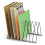 Officemate Triangular Wire File Sorter Black (93150) 1