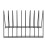 Officemate Triangular Wire File Sorter Black (93150) 3