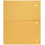 Mead Add-a-Pocket Dividers Yellow 8 Pack (33508) 1