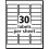 Etiquetas de Endereço Laser PRES-a-ply, 1 x 2.625 Polegadas, Brancas, Caixa com 7500 3