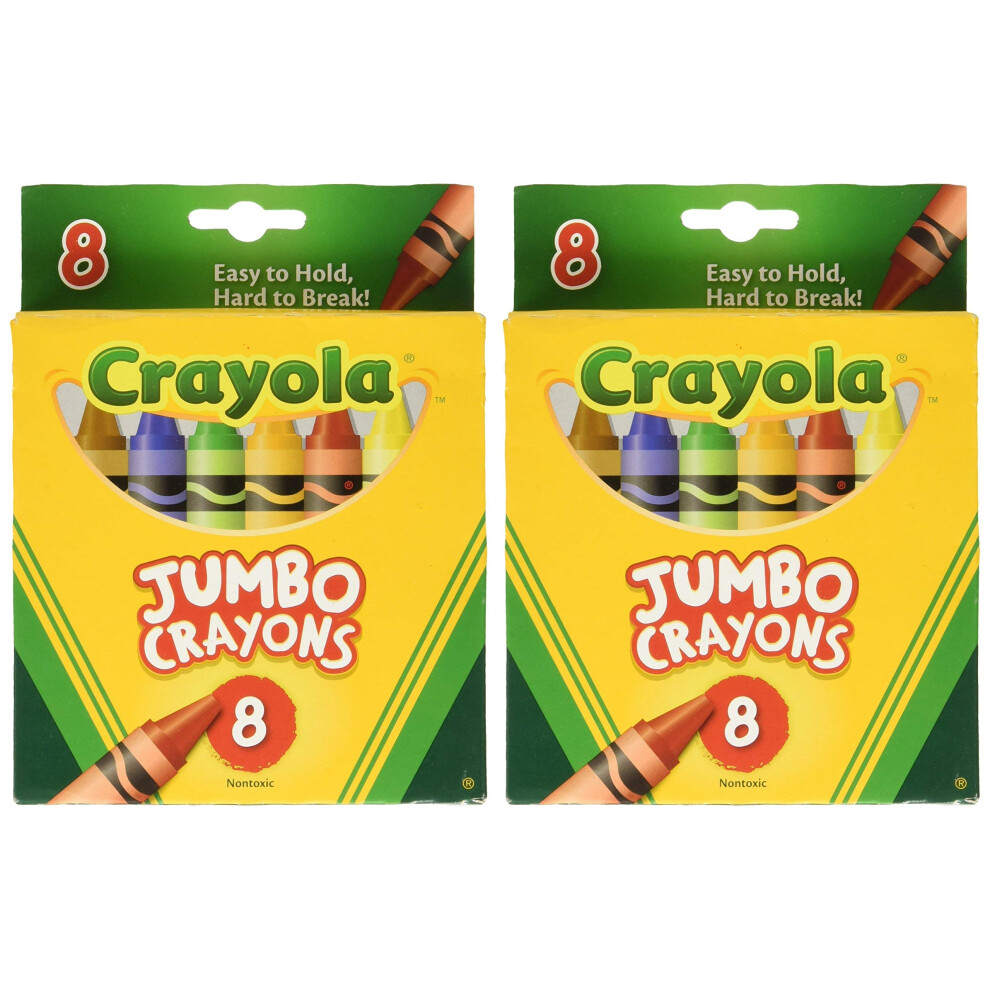 Crayola Jumbo Crayons-8/Pkg