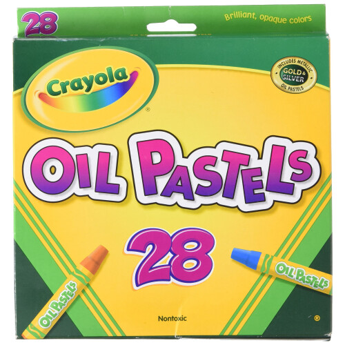 Crayola Crayola Olie Pastels-28/Pkg