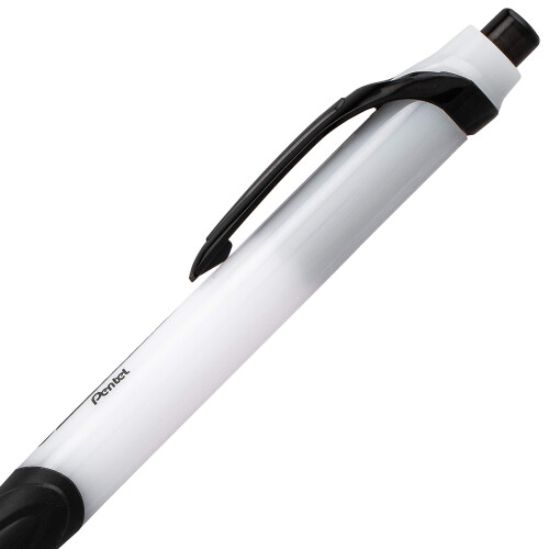 Pentel Pentel GlideWrite kuglepen med TechniFlo bl?k (1,0 mm) Medium Line Sort 6 t?ller (BX910-D) 2