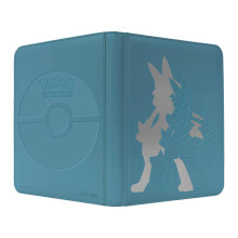 Ultra Pro ULP16413 Binder Pro Pokemon Elite Series Lucario 9 Pocket Card Game