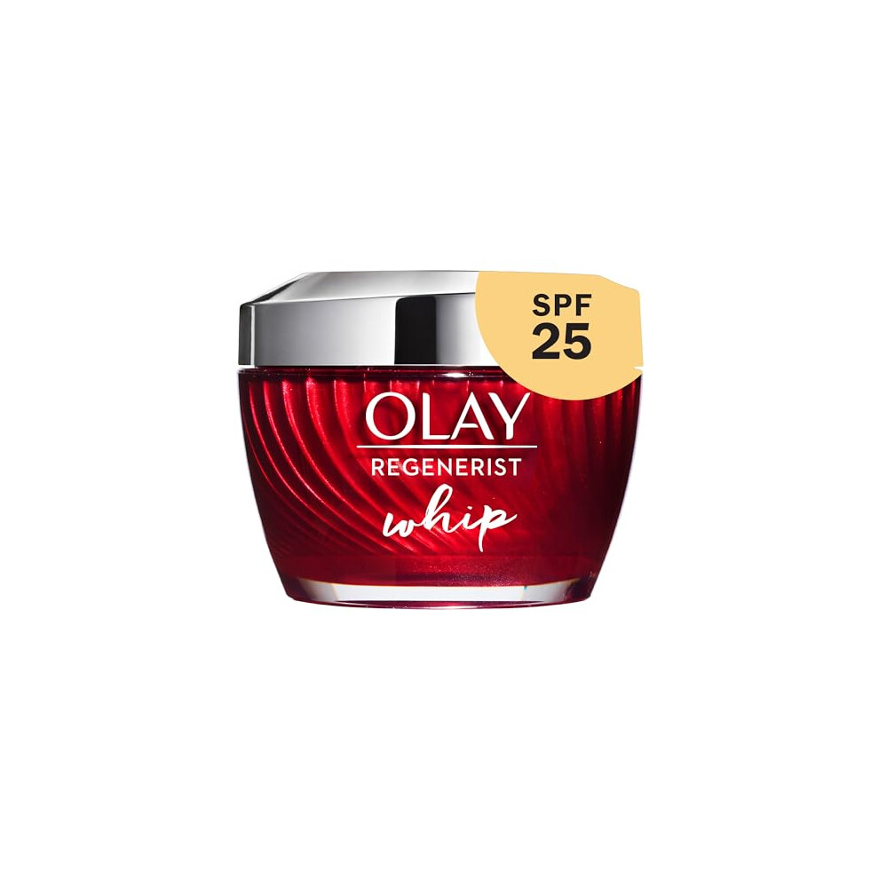 Olay Cream Regenerist Whip Active Moisturizer Spf#25 1.7 Ounce Jar (50Ml) (3 Pack)
