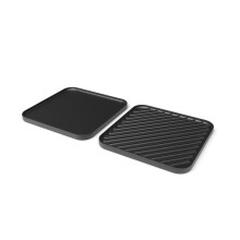 Coleman Cascade Stove Grill i Gridle Akcesoria Zeliwne ruszty do gotowania do piecσw Cascade W zestawie futeral do przenoszenia