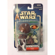 Star Wars, Colección Saga 2002, Figura de Acción Yoda Jedi #23, 3.75 Pulgadas