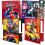 Transformers Conjunto de Pastas Transformers - Pacote com 4 Pastas Laminadas Resistentes com 2 Bolsos Cada 1
