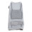 (M) Nylon Kniebrace Silicone Kussen Grijs 3