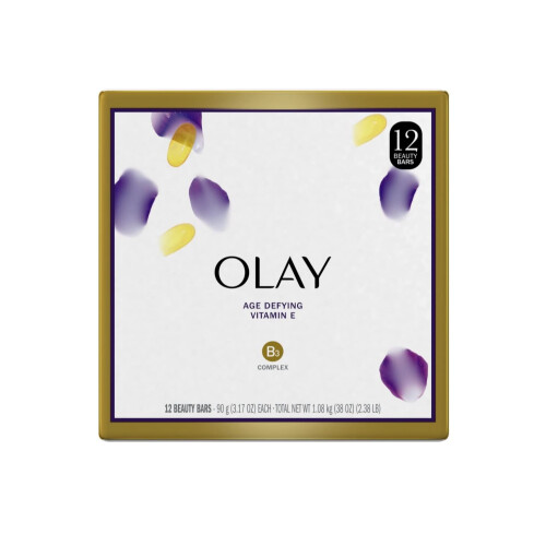 Olay Olay Beauty Bar Age Defying, 12 Pezzi, 38 Once