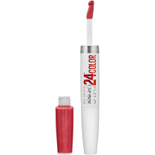 Maybelline Super Stay 24 2-Step Liquid Lipstick Makeup Long Lasting Highly Pigmented Color with Moisturizing Balm Continuous Coral Coral Pink 1