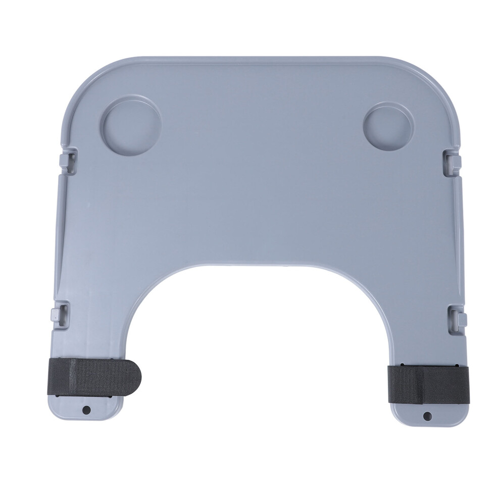 Wheelchair Tray Table Detachable Lap Desk with Cup Holder