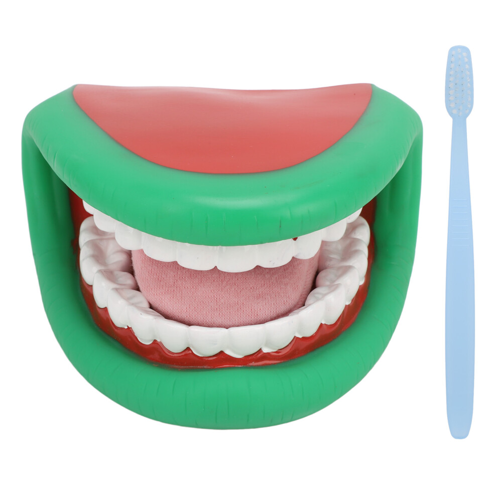 Mouth Puppet Tongue Toothbrush 28 Teeth Speech Training for Children