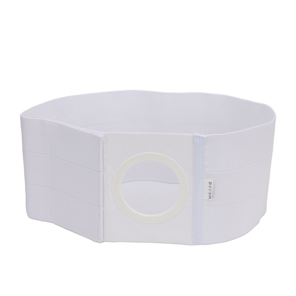 (S) Stoma Abdominal Belt Elastic Breathable Ostomy Support Belt 8cm