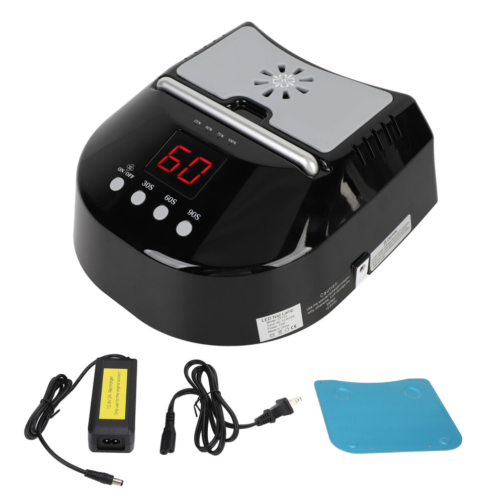 (US Plug) UV Nail Dryer LED 24pcs Chips Fast Curing US Plug
