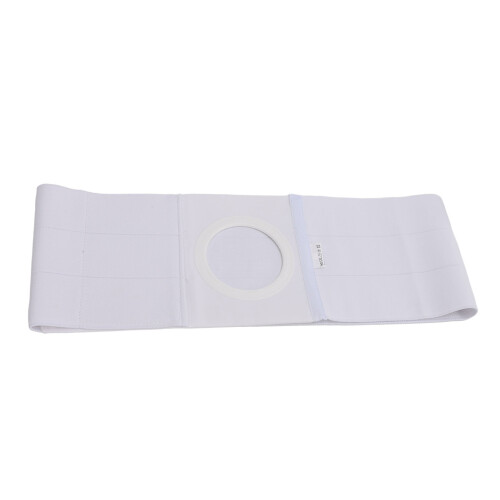 (S) Stoma Abdominal Belt Elastic Breathable Ostomy Support Belt 8cm 2