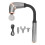 (Gray) Massage Gun 4 Heads 6 Speeds Deep Tissue Blue 1