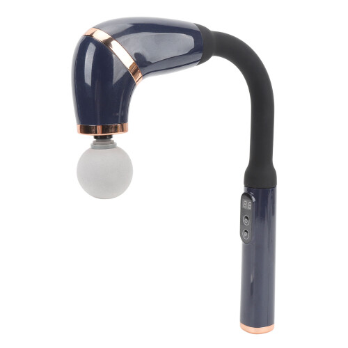 (Blue) Massage Gun 4 Heads 6 Speeds Deep Tissue Blue 1