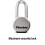 Master Lock M930XKADLHCCSEN Magnum Solid-Steel Padlock - Quantity 4 3