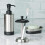 iDesign York metal badetilbeh?r Sort/krom 5