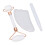 (White jadestone) Jadestone Roller Gua Sha Set Groen 5