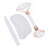 (White) 3-delig Jadestone Roller Set met Wit Acupunctuurstift 4