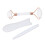(White Jadestone) Jadestone Roller Gua Sha Set Wit 5