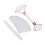 (White jadestone) Jadestone Roller Gua Sha Set Groen 2