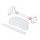 (White) 3-delig Jadestone Roller Set met Wit Acupunctuurstift 5