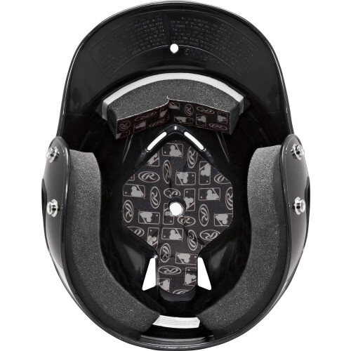 Rawlings | COOLFLO Baseballhelm | 6 1/2" - 7 1/2" Einheitsgröße | Schwarz 1