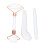 (White) 3x Witte Jade & Gua Sha Anti-aging Set 1