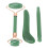 (Green) 3x Witte Jade & Gua Sha Anti-aging Set 1