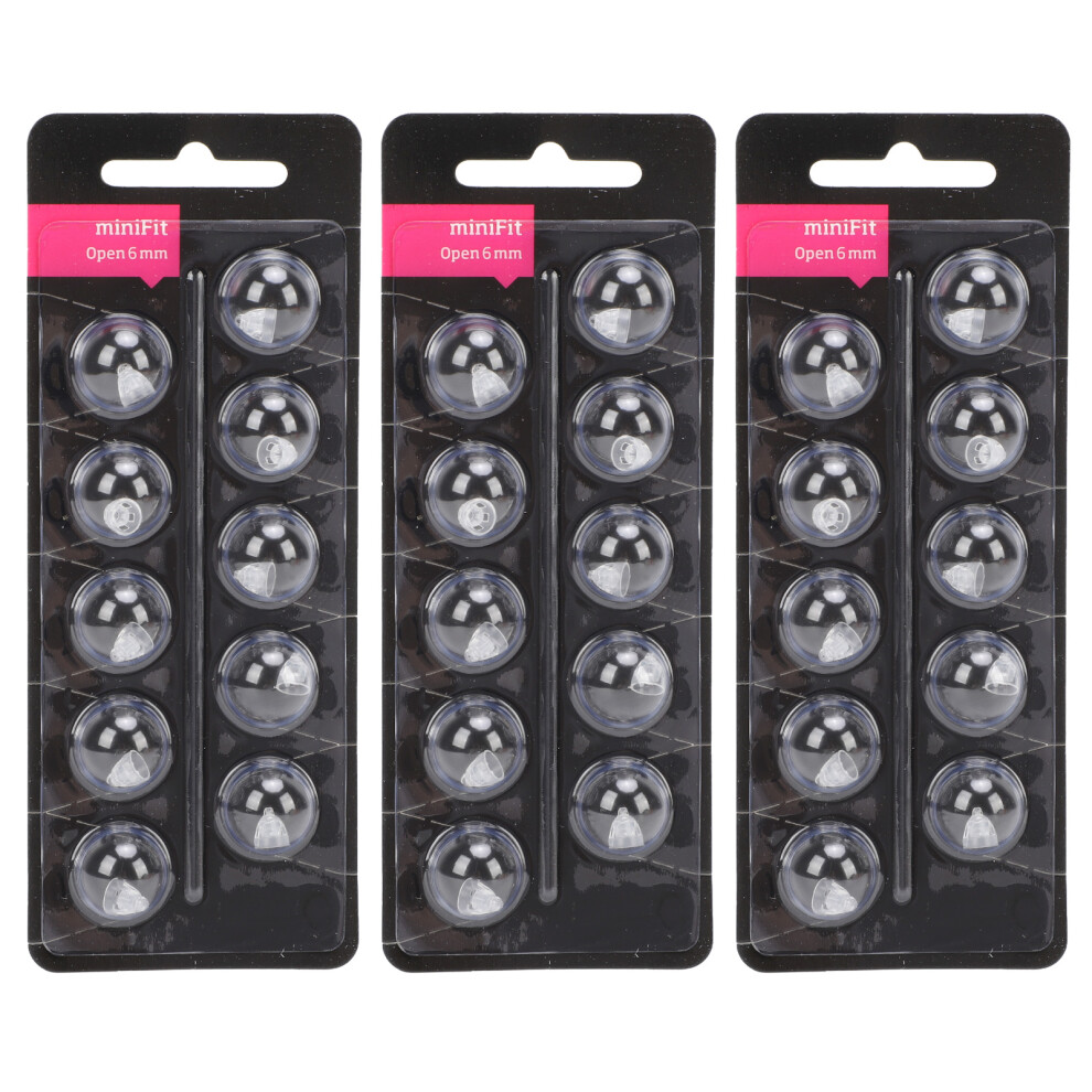 (6Mm) 30Pcs Sound Aids Replacement Domes 6Mm Anti Static Silicone 461605287379
