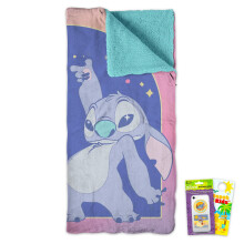 Ensemble de sacs de couchage Lilo et Stitch - Lot de 27 x 56 pouces Stitch Sleeping Bag Phone Decal Plus | Couverture Disney Silk Touch pour fill
