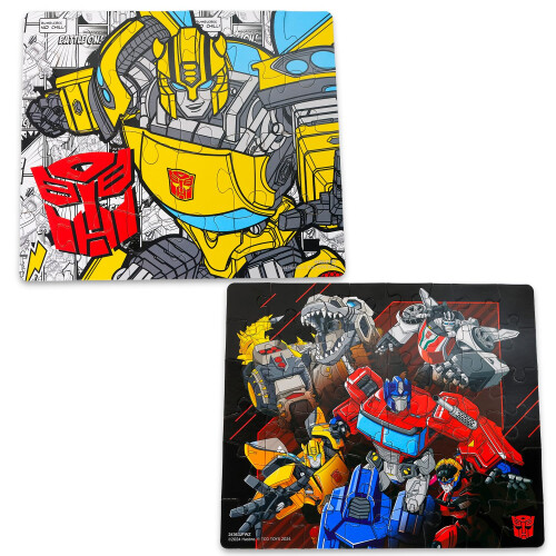 Transformers Quebra-Cabeças Transformers para Meninos - Conjunto com Quebra-Cabeças de 24 e 48 Peças 2