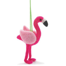 Kit di Crafting Feltro Animali Flamingo Dimensions, 4'' x 6''