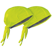 Klein Tools 60546 Bandana Refrescante, Capuz para Uso Sob Capacete em Amarelo Visível, 2-Pacote