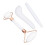 (White) 3x Witte Jade & Gua Sha Anti-aging Set 2