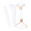 (White) 3x Witte Jade & Gua Sha Anti-aging Set 4