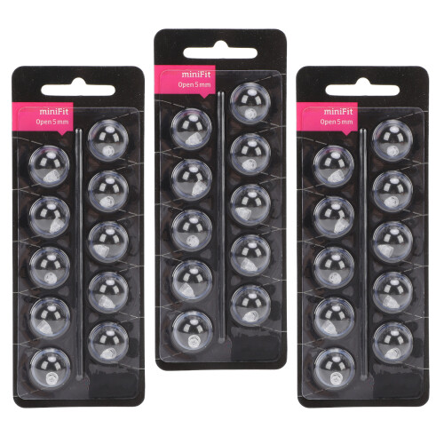 (5mm) 30pc Domes Ricambio MiniFit Antistatici Silicone 5mm 1