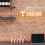 Rico Industries NCAA Tennessee Volunteers Placa de Rua Plástica 16 Polegadas 3