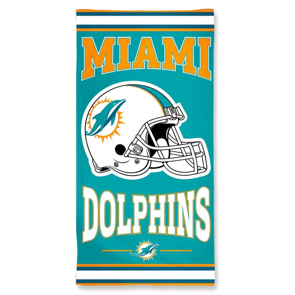 Miami Dolphins Beach Towel-image-OPC-PN99QQ-NEW