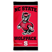 Serviette de plage en fibre NCAA North Carolina State University 9lb/30 x 60""