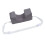 Neck Stabilizer Head Pillow Foam Wedge Gray 3