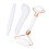 (White) 3x Witte Jade & Gua Sha Anti-aging Set 3